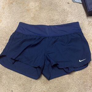 LIKE NEW Nike Women's Deep Blue Athletic Shorts